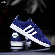 Adidas neo cloudfoam suede navy shoes