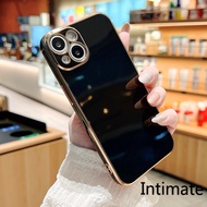 OPPO A91 Reno 10 Pro 8T 8Z 7Z 7 6Z 6 5K 5 3 2Z 2F Z Straight Edge Bright Electroplated Soft TPU Phon