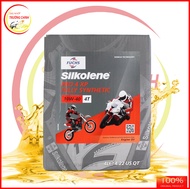 Nhớt Fuchs Silkolene Pro 4 10W30- 10W40 - 5W40 thùng 4L Full tổng hợp dành cho xe ga và xe số