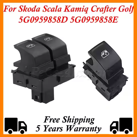 5G0959858D 5G0959858E For Skoda Skoda Scala VW Golf Mk 7 Cafter Campmob Power Window Switch Control 