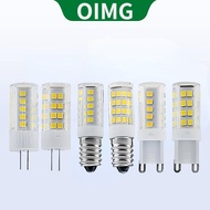 OIMG High Brightness G4/G9/E14 LED Ceramic Bulb - Tricolour (3W/5W/7W/9W)