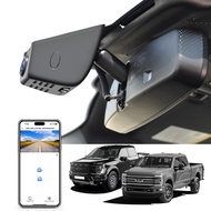 F150 Dash Cam 4K Custom fit for Ford F150 2018-2024 F250/F350 Super Duty 2020-2024 XLT Lariat King R