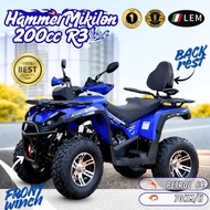 Malaysia Stock ATV HAMMER R3 200cc- NEW