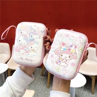 Cute Melody Kitty Hard Disk Case Portable Protection Bag Storage Pouch for Earphone/U Disk Hard Disk Drive Case
