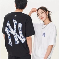 MLB Original 100% Couple outfits Japan Short sleeve shirt pattern man Round neck men Summer tshirt C