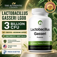 [NEW] Lactobacillus Gasseri LG08 Probiotic 3B CFU 240 Tablets NFSupplements
