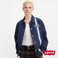 Levis 男款 海軍學院襯衫外套 / 精工刺繡Logo勳章 熱賣單品