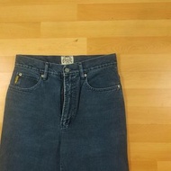 armani jeans 深色單寧直筒牛仔褲 31腰