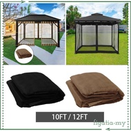 [FigatiaMY] Outdoor Gazebo Netting Large Easy to Set Up Backyard Rectangle