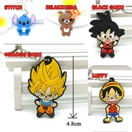 Stitch/Rilakkuma/Goku/Luffy  Keychain