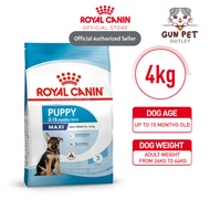 Royal Canin Maxi Puppy (4kg) Dry Dog Food Makanan Anjing - Size Health Nutrition