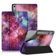for Lenovo Tab P12 12.7 inch 2023 Case,Slim Stand Soft TPU Back Shell Protective Smart Cover Case fo