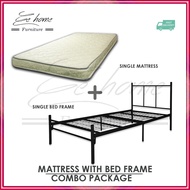 EE HOME SET Single Bed Frame With Mattress Single Mattress Katil Single Tilam Single - CM-BF01