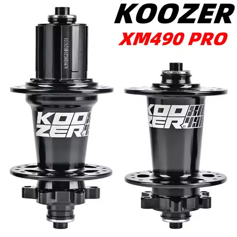 Bicycle hubs KOOZER XM490 PRO Mountain Bike Hub Stainless Steel Axle 32 Holes 6 Pawls 72 Clicks HG/X