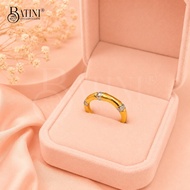 Cincin Buluh Dubai Halus Emas Sadur Batini
