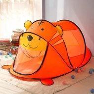 BANZU Animal Animal Play Folding Tents Durable Tiger Tents Animal Baby Beach Tent Play House Tent Creative Kids Toys