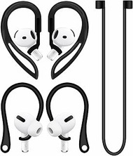 A-Focus Anti-Slip Kit for AirPods 4 3rd 2 1 / Pro 2nd Replacement Adjustable Ear Hooks Ergonomic Des