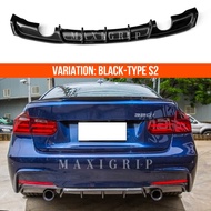 BMW 3 series F30 M sport diffuser lip F30 rear diffuser carbon rear bmw F30 accessories