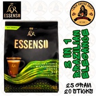 Lor Essenso Microground Coffee - 3in1 Brazilian Elegance - Instant Coffee Drink