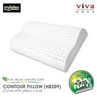 Mylatex Contour Shape Pillow Bolster 100% Natural Latex HB209