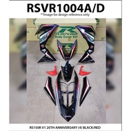 Cover Set Rapido RS150R V1 V2 V3 Honda 20th Anniversary (4) White Red Black RS150 20anniversary Accessories Motor Supra