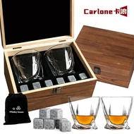 Hot Sale Ready Stock Whiskey Glass Set Glass Western Wine Beer Glass Wine Set Gift Box Household Whi