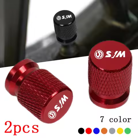 Logo SYM Wheel Tire Valve caps cover For SYM JOYMAX Z 125/250/300 MAXSYM 400i 600i TL500 CRUiSYM 300