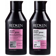 REDKEN ACIDIC COLOR GLOSS SHAMPOO & CONDITIONER 300ML - BEAUTY LANGUAGE