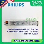 PHILIPS EB-Ci Certalume Intelligent 1-2 14-28W TL5 electronic Ballast (1/2/3 x TL5 14W) (1/2 x TL5 2