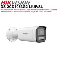 Hikvision DS-2CD1063G2-LIUF/SL Hikvision 6MP Smart Hybrid Light Audible Visual Alarm Camera