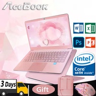 [pink laptop for student] laptop new 2021 14.1-inch 8G RAM 1TB 512GB 256GB 128GB SSD ROM notebook laptop mini window 10 suitable for office