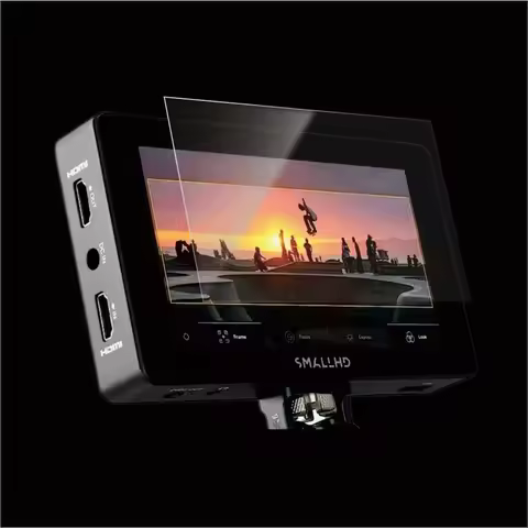 9H Hardness Premium Protective Tempered Glass Screen Protector Film for SmallHD Action 5 smallhd 502