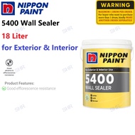 NIPPON PAINT 18 Liter 5400 Wall Sealer for Exterior / Primer / Undercoat / 底漆