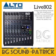 ALTO LIVE-802 8-channel /2bus mixer | LIVE 802 LIVE802