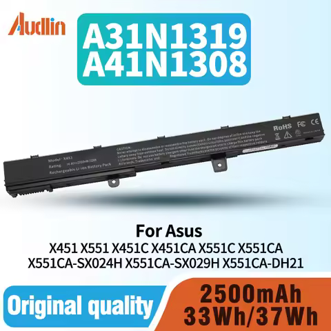 A31N1319 A41N1308 A41 Battery for Asus X451 X451C X451CA X551C X551CA X551CA-SX024H X551CA-SX029H X5