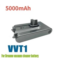 全新，全新， แบตเตอรี่ทดแทน 25.2V 5000mAh สำหรับเครื่องดูดฝุ่นไร้สาย Dreame V11 V11SE V12 VVT1 VVN6 VVA1 ช