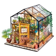 Robotime DIY Pocket House Kathy Flower House Mengyu Flower House Ruowei Doll House Art House Landsca