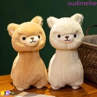 OUDIMEIHE Alpaca Plush Toys, Soft PP Cotton Llama Dolls, Cute Cartoon Animal Collection