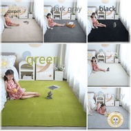 Short-velvet Floor Mats Foldable Carpet for Living Room and Bedrooms Large-area Carpets Rectangular Mats
