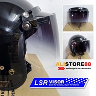 LSR 318 3 BUTTONS BLACK TONE VISOR