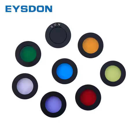 EYSDON 1.25" Telescope Filter Astro Color Filters for Astronomical Telescopes Photography M28x0.6 Th