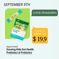 [Apple Kinder] Growing Kids Gut Health Prebiotics &amp; Probiotics EXP 2024.01.10 (30 Days)