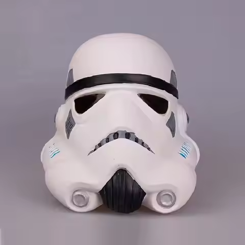 Herocross White Soldier Helmet Mask Planet Force Awakening Storm Soldier Helmet Cosplay Wars Hallowe