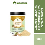 Bionutricia Longjack Tongkat Ali Root Standardized Extract Powder 2-3% Eurycomanone (20g)