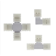 Tranyton Lighting 5pcs LED Strip Connector 2pin 4pin 5pin 10mm  Free Welding Connector