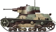 IBG PB35074L 1/35 Polish Army 7TP Single Turret Tank Full Interior Tank with Metal Barrel Plastic Mo