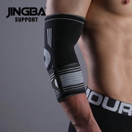 ผ้าพยุงข้อศอก Elbow support jingba ผ้าสวมรัดข้อศอก ปรับความแน่นกระชับได้ ผ้ารัดศอก ลดปวดอักเสบ ใส่ เล่นกีฬา ออกกำลังกาย ทำงานหนัก
