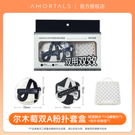 AMORTALS Dual a Beauty Blender Ultra Soft Matte Foundation Liquid Sponge Dry Wet Use Non-Powdery Bea