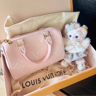 全新全配🈶2025年底購證❤️ lv #speedy #nano #草莓牛奶 #櫻花粉