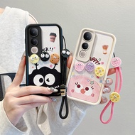 Casing Vivo V50 Lite 4G Casing Vivo V50 Lite 5G Casing Compatible with  Capybara Pattern Cute Soft P